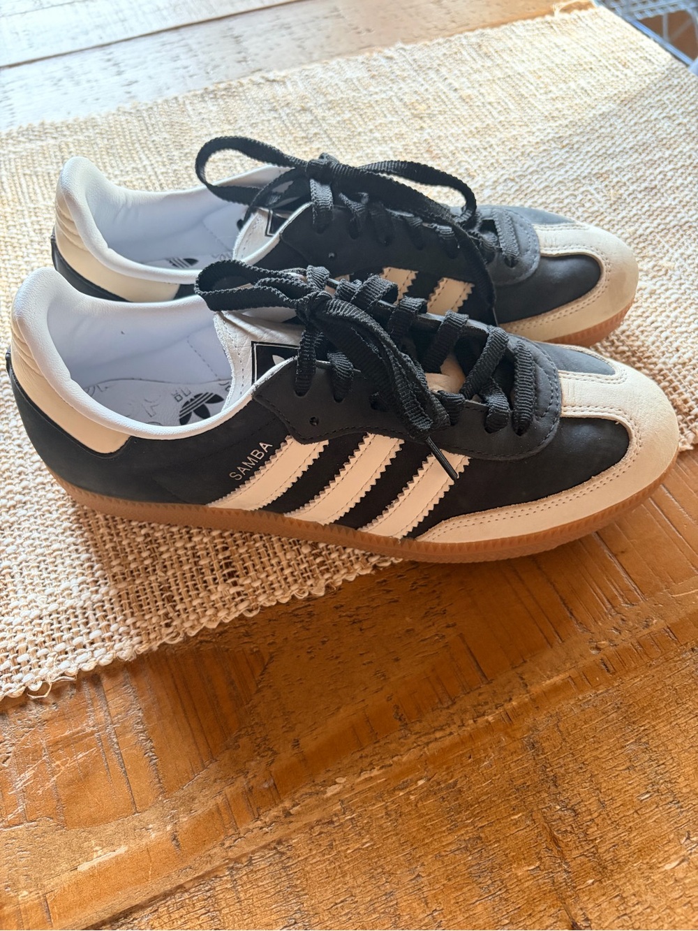 adidas Samba Black White Women's Sneakers
